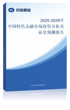 2024-2028年中国特色金融市场投资分析及前景预测报告